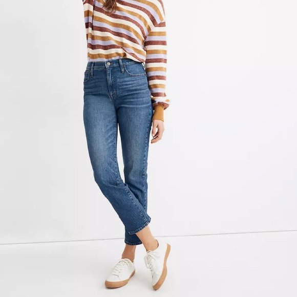 Madewell Denim - MADEWELL Classic Straight Jeans in Coldbrook Wash {2C12}
